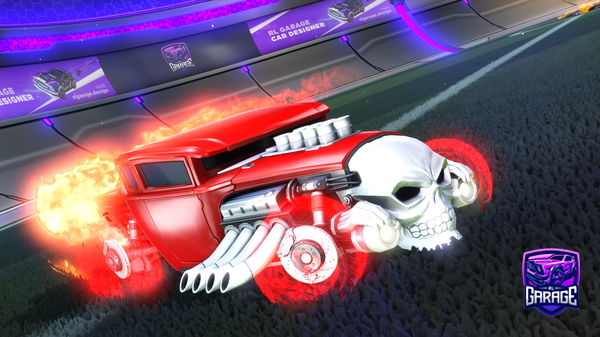 A Rocket League car design from Ciofologo09