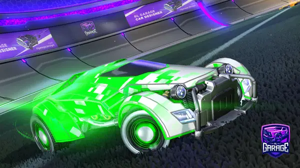 A Rocket League car design from Chikennug3ts