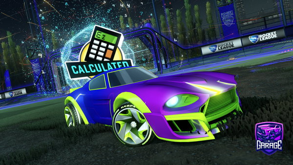 A Rocket League car design from masterofthegame