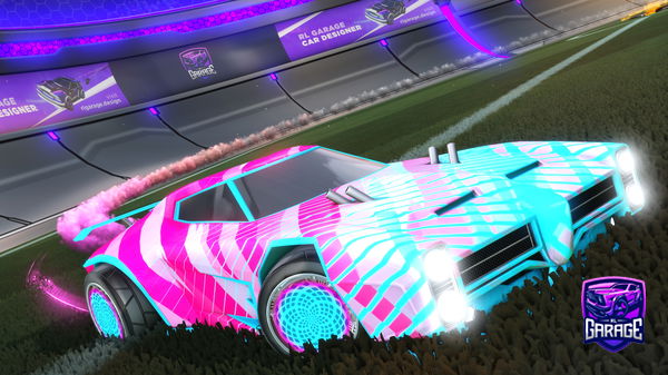 A Rocket League car design from Pro_leemerlord
