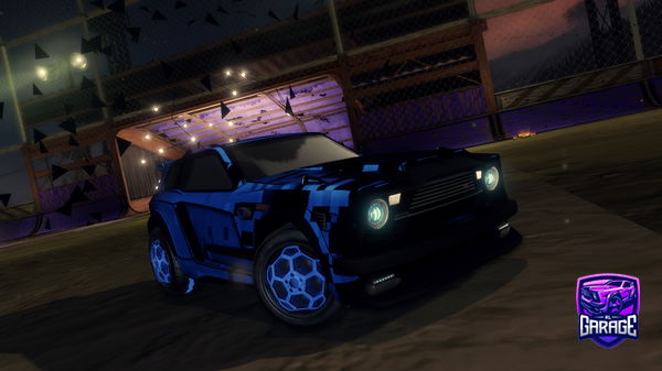 A Rocket League car design from imbassiii