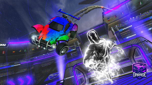 A Rocket League car design from Bxnditxl