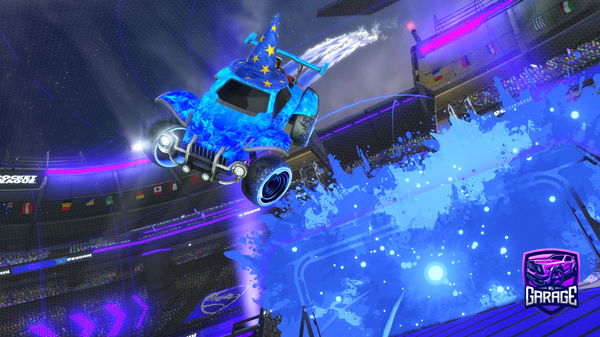 A Rocket League car design from Corneliu