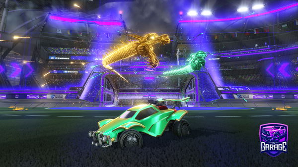 A Rocket League car design from raparber