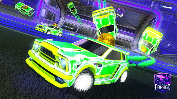 A Rocket League car design from NetStarfruit2140