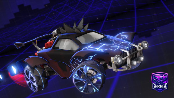 A Rocket League car design from Vibez_16