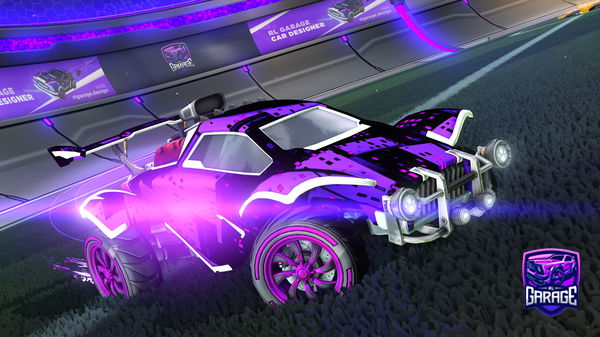 A Rocket League car design from Mixer_Headed