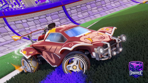 A Rocket League car design from Zindenz