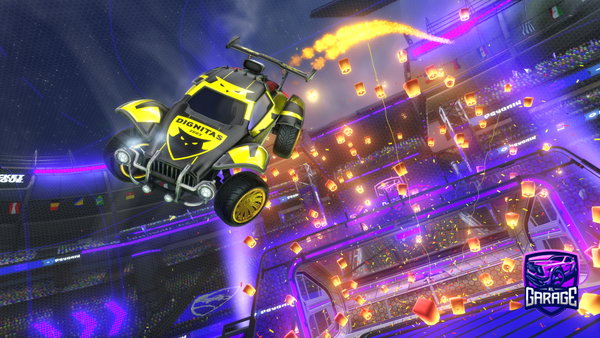 A Rocket League car design from dakotabegoated