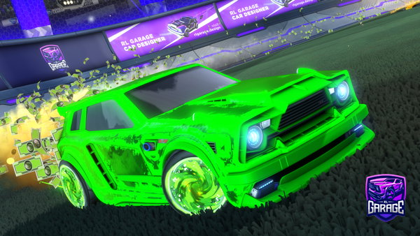 A Rocket League car design from UMARMUFEETH1214
