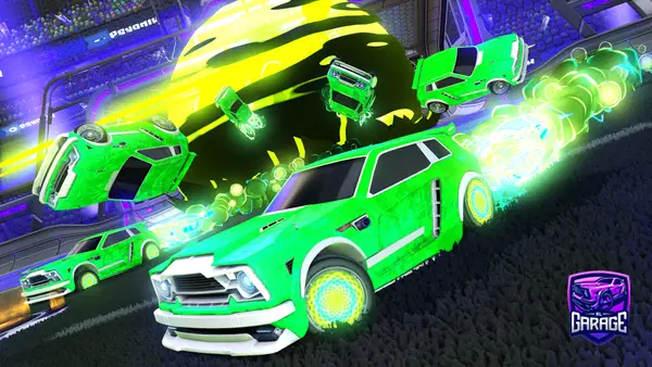 A Rocket League car design from JeyKup