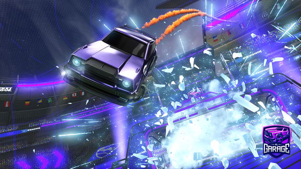 A Rocket League car design from Marcellonicq