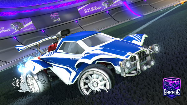 A Rocket League car design from Macaye009