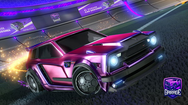 A Rocket League car design from IzarRL