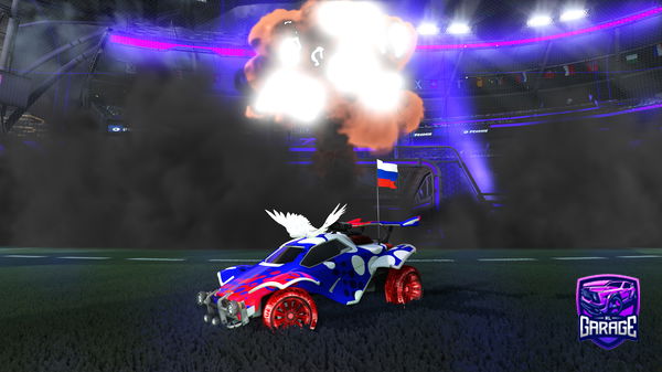 A Rocket League car design from UltraBasedSigma