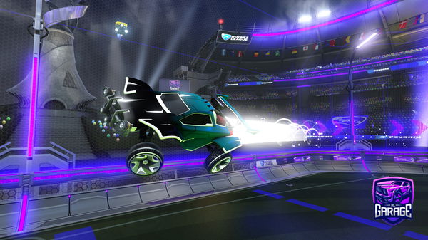 A Rocket League car design from Jugcotiz