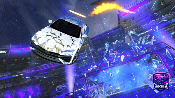 A Rocket League car design from Pastorex