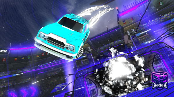 A Rocket League car design from StromileQ