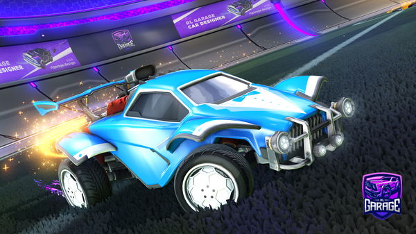 A Rocket League car design from Wildcat236518