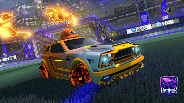 A Rocket League car design from Moises_11