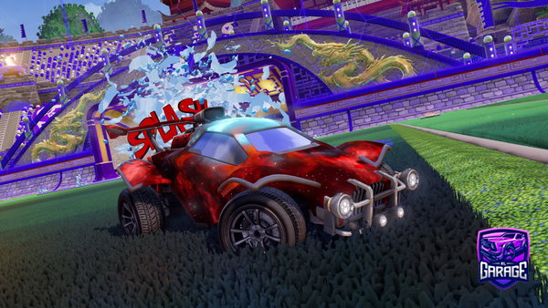 A Rocket League car design from TheGodlyGamer