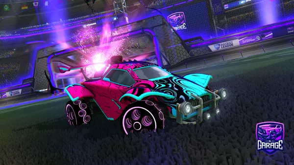 A Rocket League car design from derpy_7017