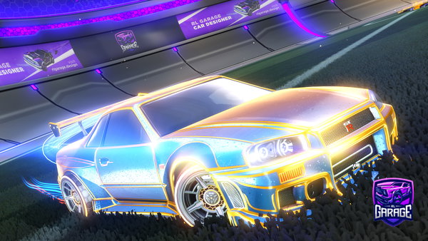 A Rocket League car design from Nugget2359