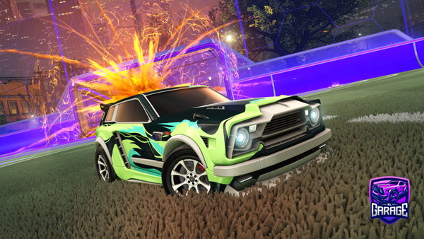 A Rocket League car design from d00mknight