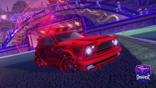 A Rocket League car design from Hazza_alt