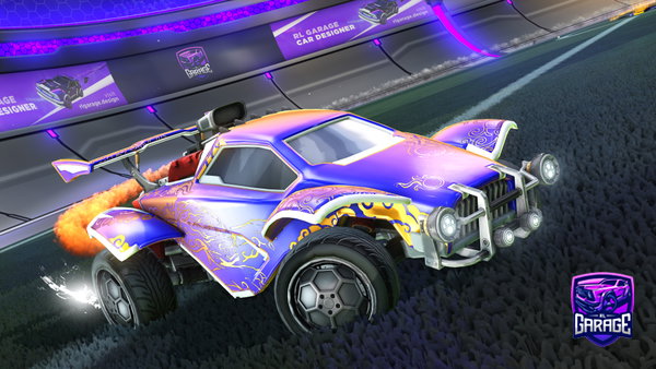 A Rocket League car design from elchipp0