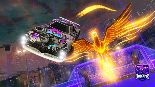 A Rocket League car design from NeyTow