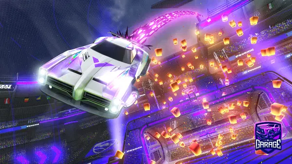 A Rocket League car design from windowpain