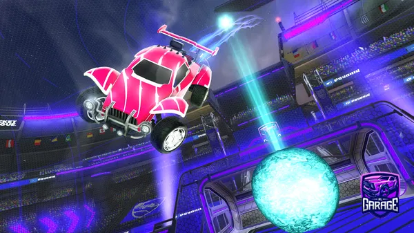 A Rocket League car design from IKOMG