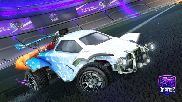 A Rocket League car design from ataarab1212