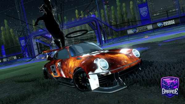 A Rocket League car design from Sunblok