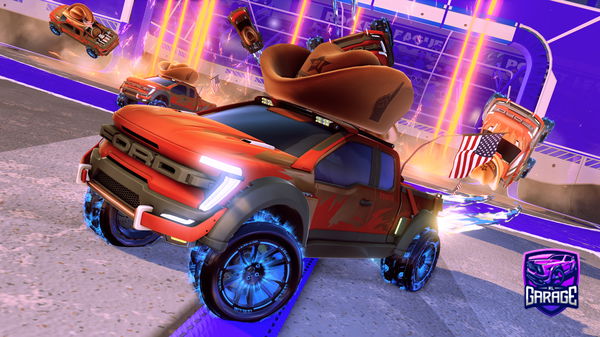 A Rocket League car design from HeadachyAphid53