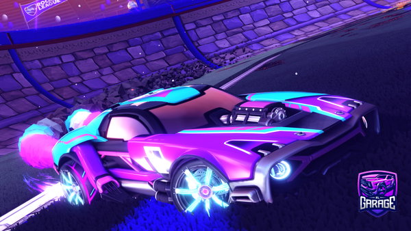 A Rocket League car design from ItzRyuki
