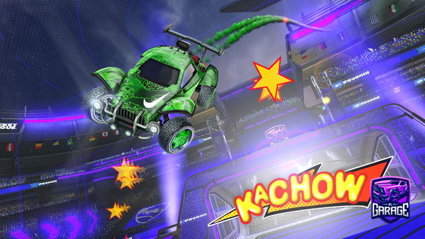 A Rocket League car design from AvEGu72