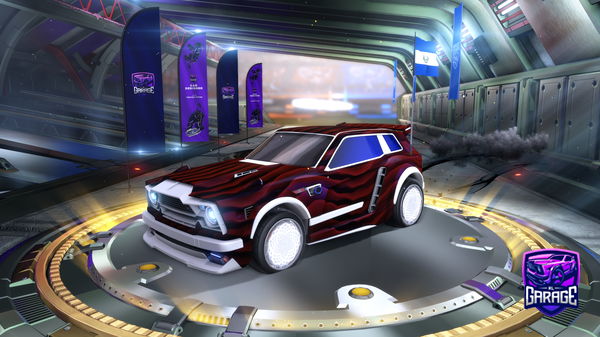 A Rocket League car design from GerarCraftYT