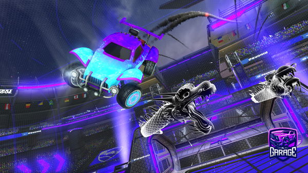 A Rocket League car design from virgin69