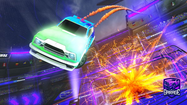 A Rocket League car design from CrazyChicho