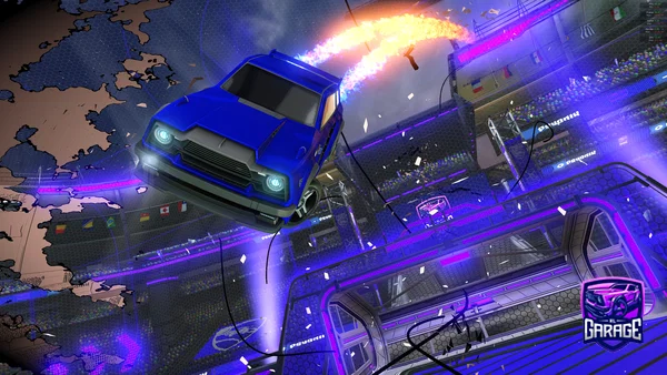 A Rocket League car design from JuanAsma