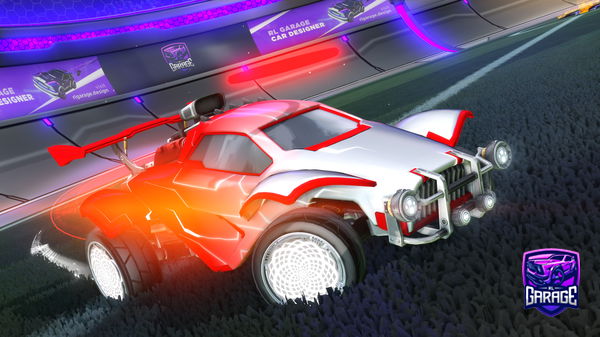 A Rocket League car design from Fade-Reece