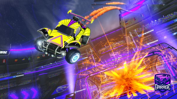 A Rocket League car design from Franklean