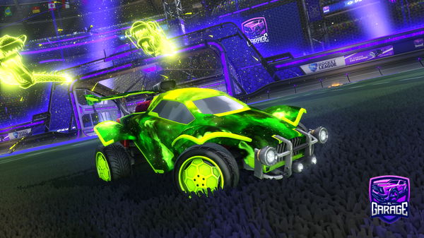 A Rocket League car design from ajcsjs