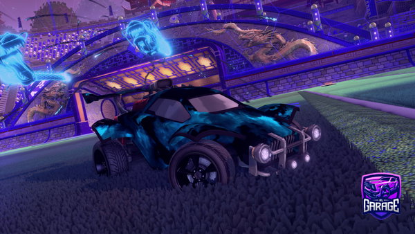 A Rocket League car design from elct