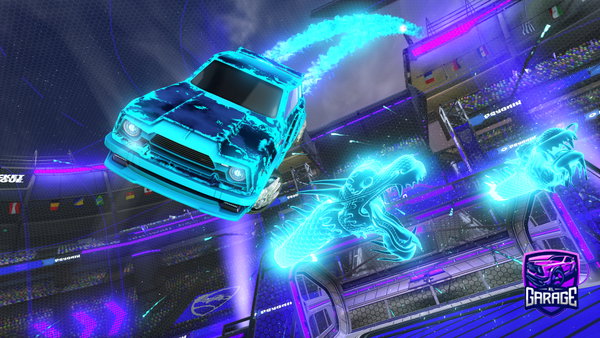 A Rocket League car design from Pedro7113