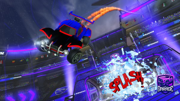 A Rocket League car design from jahil