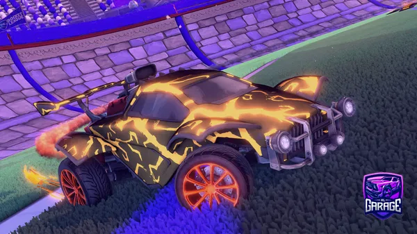 A Rocket League car design from Beiqles