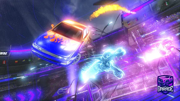 A Rocket League car design from ryrypikachu11